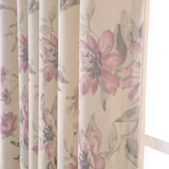 Floral Marilyn Floral Polyester Curtain -qbedding store 0V1A1676 1