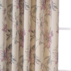 Floral Marilyn Floral Polyester Curtain -qbedding store 0V1A1677 1