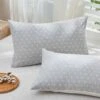 Lithe Cloud Pattern Cotton Pillow Sham -qbedding store 2X1.5 04177 53596112 8db2 4bf4 912c 830f1aa054b1