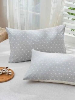 Lithe Cloud Pattern Cotton Pillow Sham