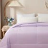 Theta Lilac Purple Pattern Cotton All Season Comforter -qbedding store 2X1.5 2772