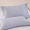 Alpha-Glacier Gray Cotton Pillow Sham -qbedding store 2X1.5 2 9fdfa504 833c 49b1 933c e2604775bc08