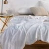 Solid White Light Silk Duvet Insert -qbedding store 2X1.5 3277