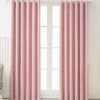 Solid Elegant Pink Curtain 2 Solid Elegant Pink Curtain -qbedding store 2X1.5 44105