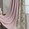 Flower Walk Floral Curtain -qbedding store 2X1.5 4814
