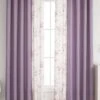 Lilac Land Floral Curtain -qbedding store 2X1.5 7714