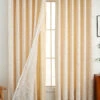 Butterfly Ripple Double Layer Curtain 1 Butterfly Ripple Double Layer Curtain -qbedding store 3E7A2083 4