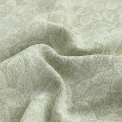 Whisper Leaves Jacquard Curtain -qbedding store 3E7A2135