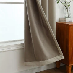 Breeze Willow Embossed Curtain -qbedding store 3E7A2149