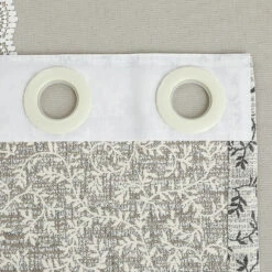 Breeze Willow Embossed Curtain -qbedding store 3E7A2152