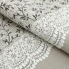 Breeze Willow Embossed Curtain -qbedding store 3E7A2155