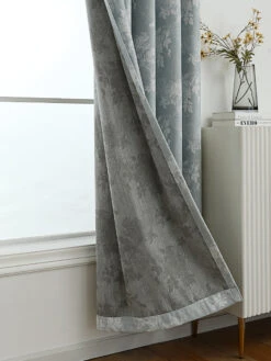Dreamy Flower Jacquard Curtain 25 Dreamy Flower Jacquard Curtain -qbedding store 3E7A3810