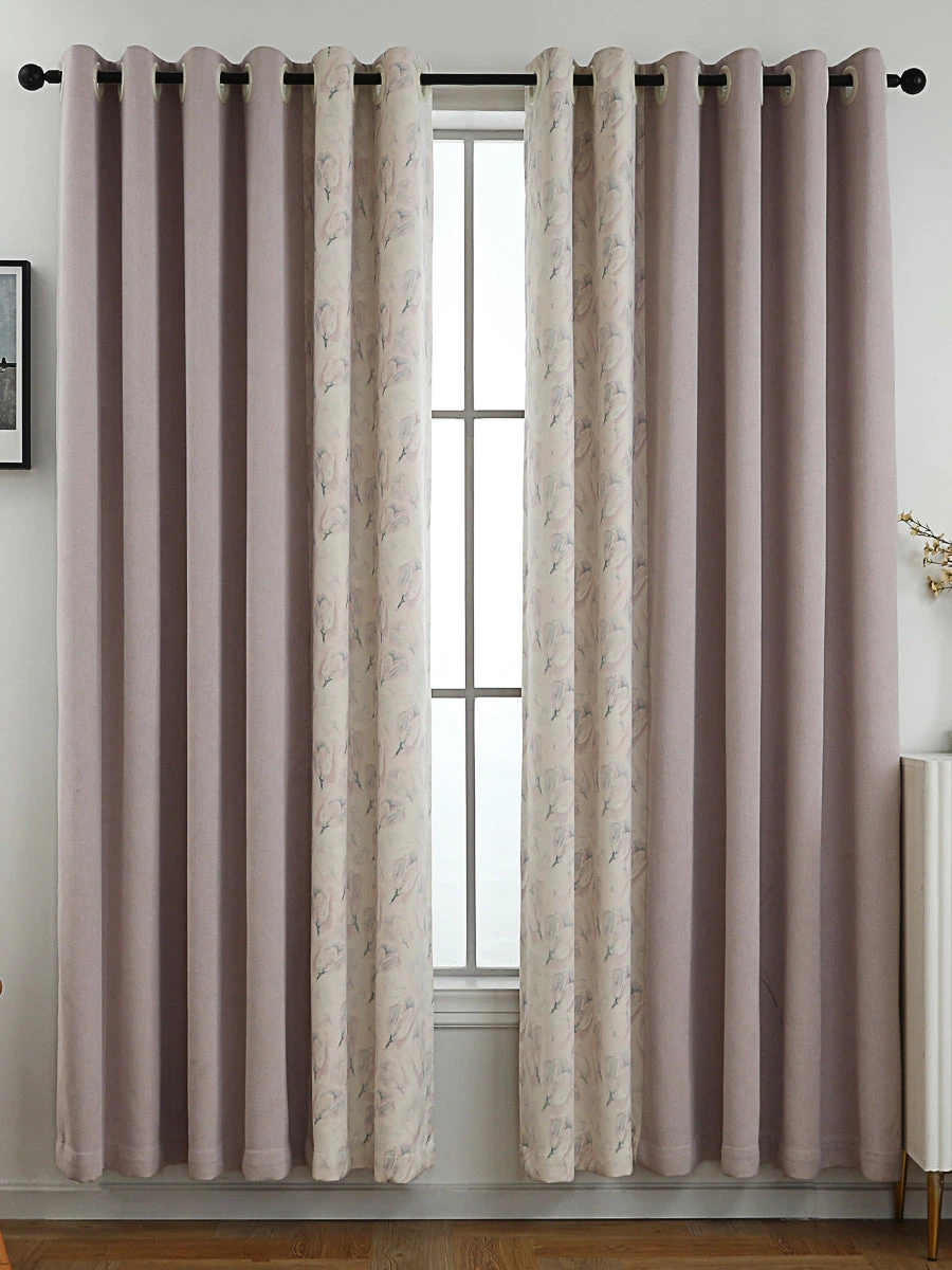 Tulip Country Floral Curtain 3 Tulip Country Floral Curtain