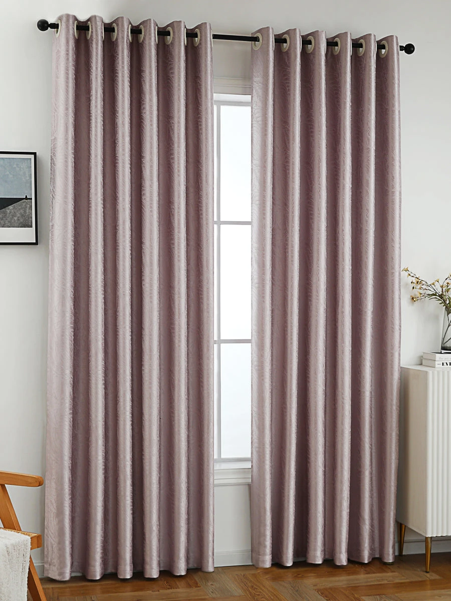 Enchanting Leaf Embossed Curtain 6 Enchanting Leaf Embossed Curtain - Image 4