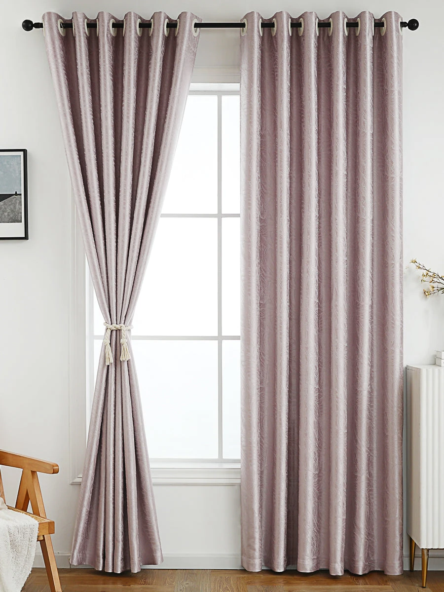 Enchanting Leaf Embossed Curtain 3 Enchanting Leaf Embossed Curtain