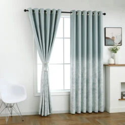 Knox French Country Floral Curtain -qbedding store 3E7A9611