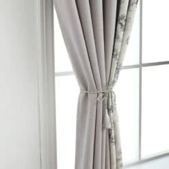 Aura French Country Floral Curtain -qbedding store 3E7A9677