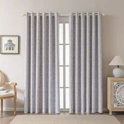 Seasonal Purple Jacquard Curtain -qbedding store 3F3A2498