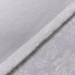 Seasonal Purple Jacquard Curtain -qbedding store 3F3A2544