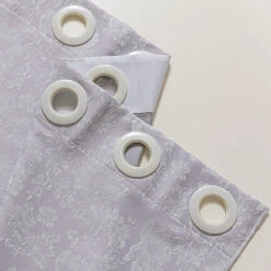 Seasonal Purple Jacquard Curtain -qbedding store 3F3A2573