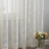 Butterflies Embroidery Sheer Curtain 2 Butterflies Embroidery Sheer Curtain -qbedding store 3F3A3855