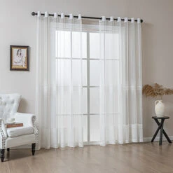 Dreamy Shadow Sheer Curtain -qbedding store 3F3A3961