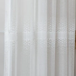 Dreamy Shadow Sheer Curtain -qbedding store 3F3A3992