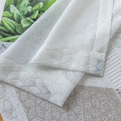 Dreamy Shadow Sheer Curtain -qbedding store 3F3A4032