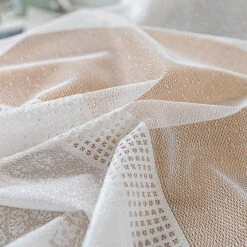 Dreamy Shadow Sheer Curtain -qbedding store 3F3A4034