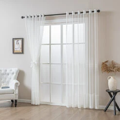 Dreamy Shadow Sheer Curtain -qbedding store 3F3A4041
