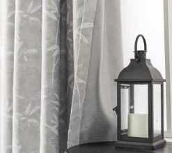 Secluded Bamboo Jacquard Curtain -qbedding store 3F3A4527