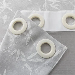 Secluded Bamboo Jacquard Curtain -qbedding store 3F3A4568