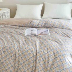 Sunshine Gold Premium Cotton Duvet Cover 12 Sunshine Gold Premium Cotton Duvet Cover -qbedding store 522 981601 Sunshine Gold Premium Cotton Duvet Cover 3