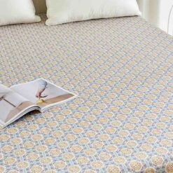 Sunshine Gold Premium Cotton Fitted Sheet -qbedding store 532 981601SunshineGold 4