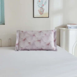 Earth Tan Premium Cotton Pillow Sham -qbedding store 552 981602 Earth Tan Premium Cotton Pillow Sham 1524 1