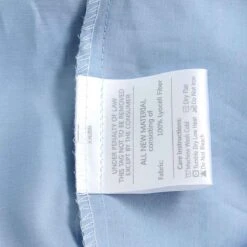 Crystal Blue Solid Color TENCEL™ Lyocell Fitted Sheet -qbedding store Crystal Blue TENCEL Lyocell Fitted Sheet 6