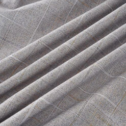 Psi-Starry Gray Cotton Fitted Sheet -qbedding store DSC00211