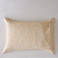 Mu-Nature Apricot Cotton Standard Pillow Sham Set -qbedding store DSC00273