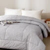 Psi-Starry Gray Cotton All Season Comforter 1 Psi-Starry Gray Cotton All Season Comforter -qbedding store DSC00286