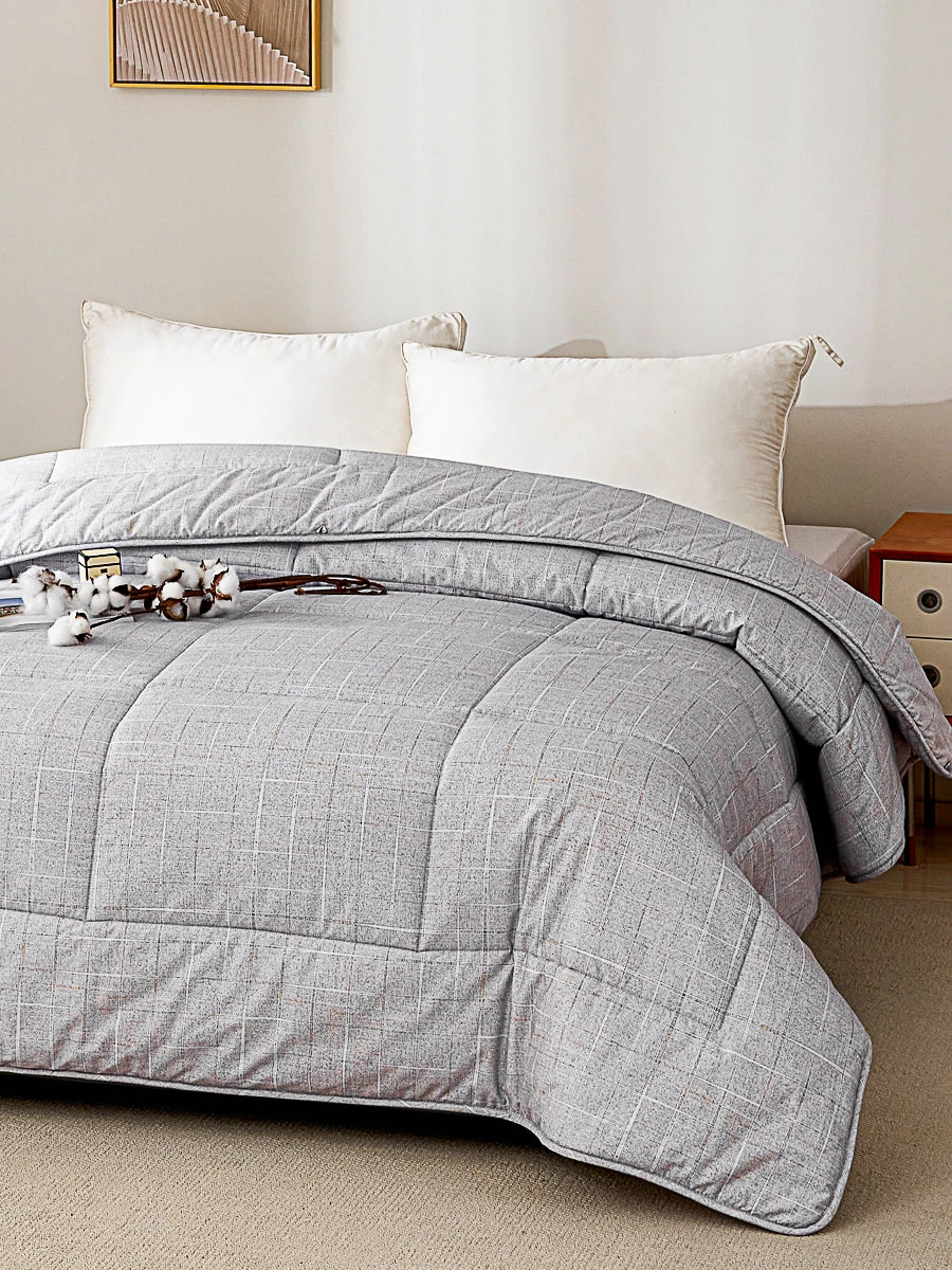 Psi-Starry Gray Cotton All Season Comforter 3 Psi-Starry Gray Cotton All Season Comforter