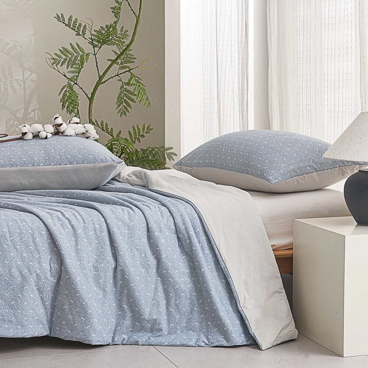 Lithe Leaf Cotton Light Comforter 8 Lithe Leaf Cotton Light Comforter - Image 6