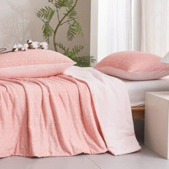 Lithe Cherry Cotton Light Comforter -qbedding store DSC01095