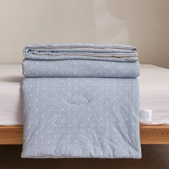 Lithe Leaf Cotton Light Comforter 14 Lithe Leaf Cotton Light Comforter -qbedding store DSC01144