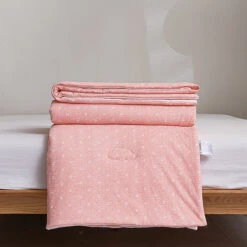 Lithe Cherry Cotton Light Comforter -qbedding store DSC01150