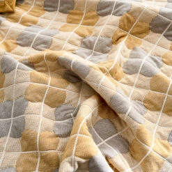 Asher Cotton Knitted Summer Blanket -qbedding store DSC01755