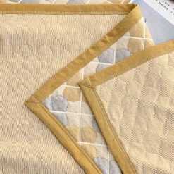 Asher Cotton Knitted Summer Blanket -qbedding store DSC01761