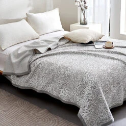 Cruise Cotton Knitted Summer Blanket -qbedding store DSC01767