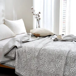 Cruise Cotton Knitted Summer Blanket -qbedding store DSC01770