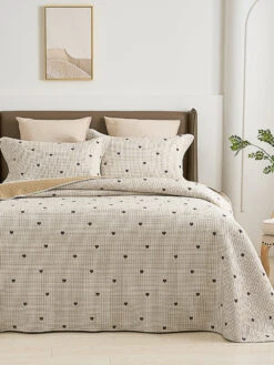 Cavani Pattern Cotton Quilt Set