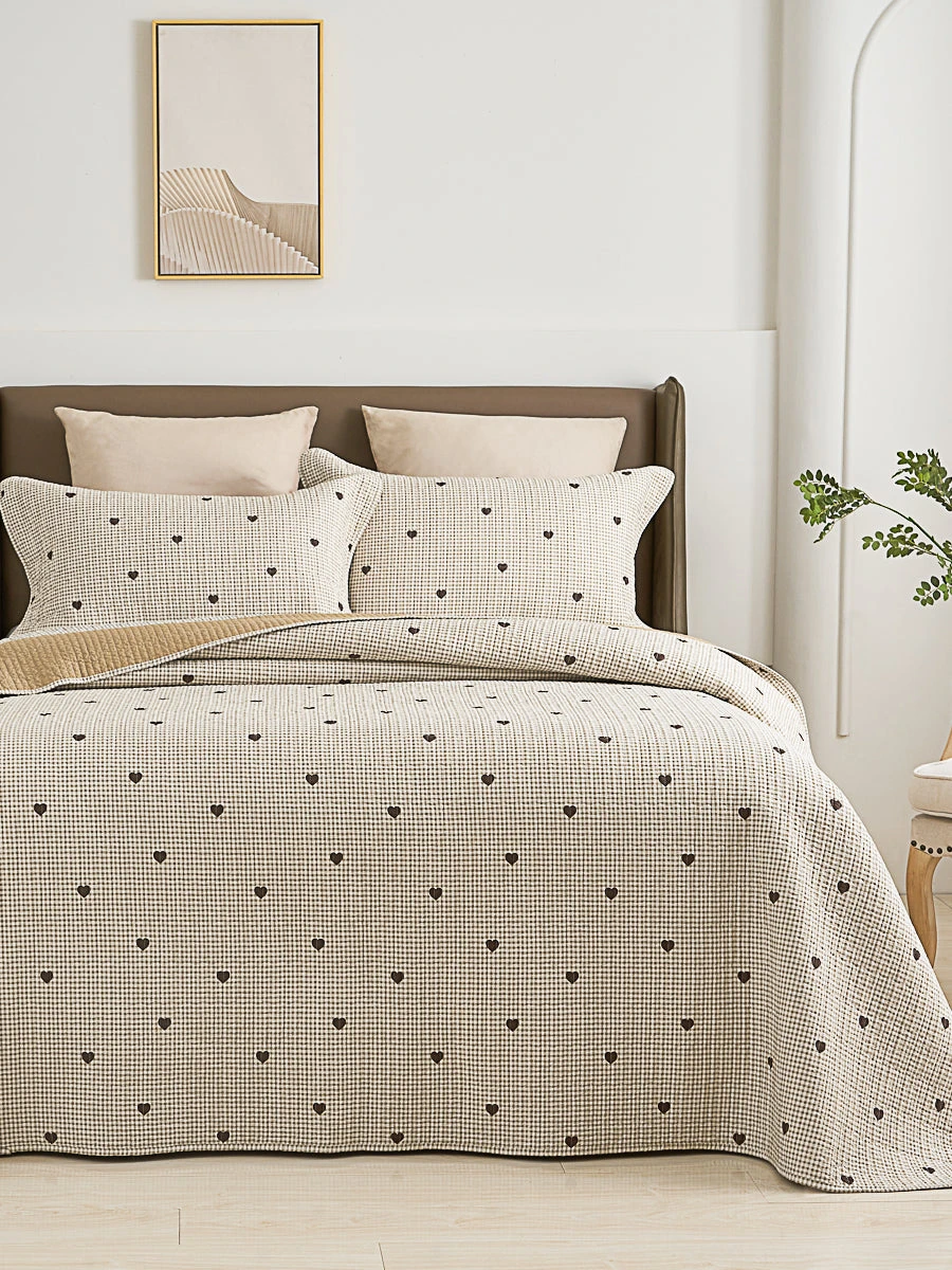 Cavani Pattern Cotton Quilt Set 3 Cavani Pattern Cotton Quilt Set